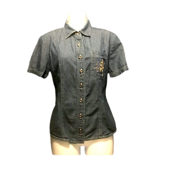 Vintage Button Down Blouse - Picture 1 of 7